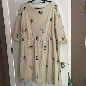 Disney Parks Vintage Inspired Mickey & Minnie Dress, Women’s Size 1X
